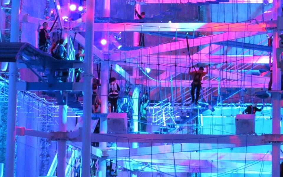 IT Indoor Ropes Course at Jordans