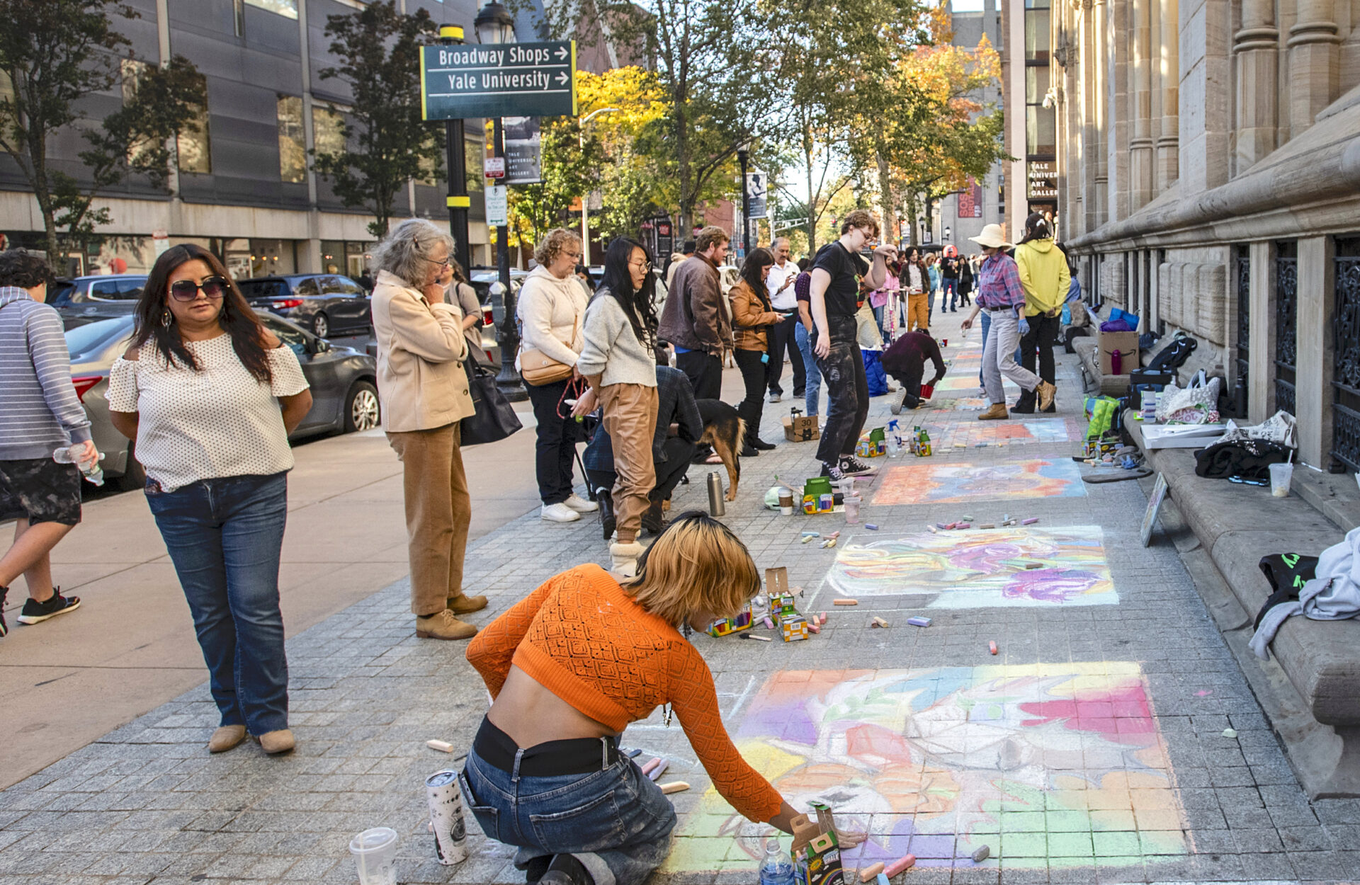 New Date! Chalk Art Festival at The Shops at Yale Visit New Haven CT