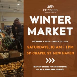 City Seed Winter Market flyer